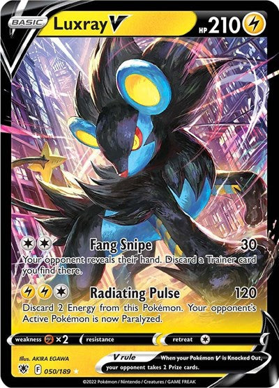 Luxray V - 050/189 (Ultra Rare) [ASR-050-UR]