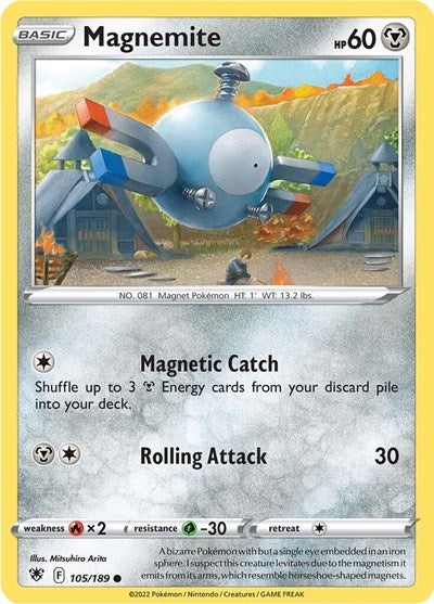 Magnemite - 105/189 (Common) [ASR-105-C]