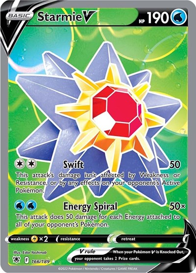 Starmie V - 166/189 (Ultra Rare) [ASR-166-UR]