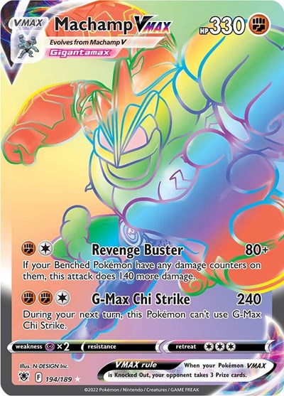 Machamp VMAX - 194/189 (Secret Rare) [ASR-194-SR]