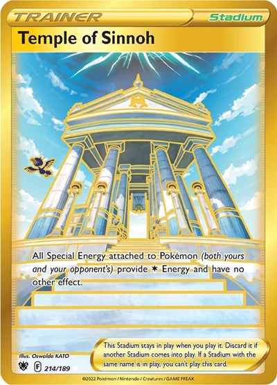 Temple of Sinnoh - 214/189 (Secret Rare) [ASR-214-SR]