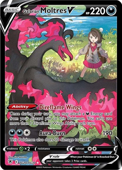 Galarian Moltres V - TG20/TG30 (Ultra Rare) [ASR-TG20-UR]