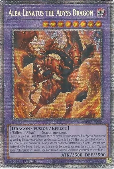 Alba-Lenatus the Abyss Dragon (Starlight Rare) [DIFO-EN035-StR]