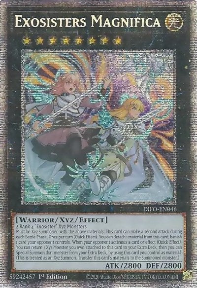 Exosisters Magnifica (Starlight Rare) [DIFO-EN046-StR]