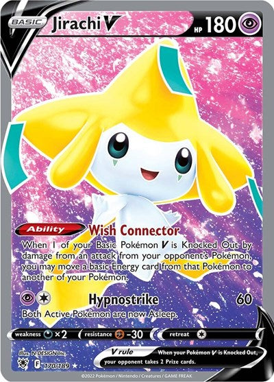 Jirachi V - 170/189 (Ultra Rare) [ASR-170-UR]