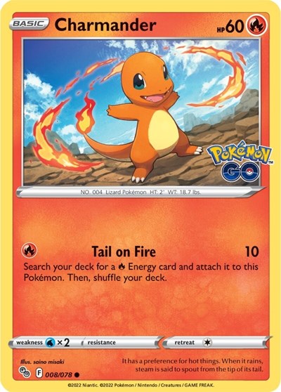 Charmander - 008/078 (Common) [PGO-008-C]