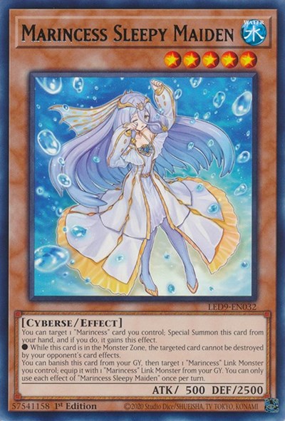 Marincess Sleepy Maiden (Rare) [LED9-EN032-R]