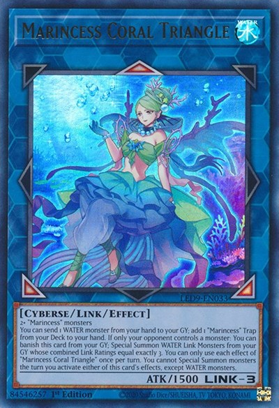 Marincess Coral Triangle (Ultra Rare) [LED9-EN033-UR]