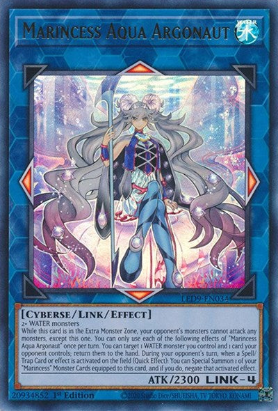 Marincess Aqua Argonaut (Ultra Rare) [LED9-EN034-UR]