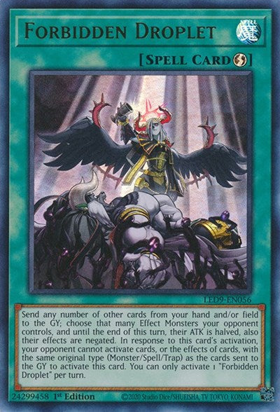 Forbidden Droplet (Ultra Rare) [LED9-EN056-UR]