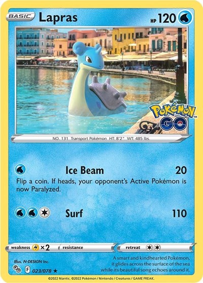 Lapras - 023/078 (Holo Rare) [PGO-023-HR]