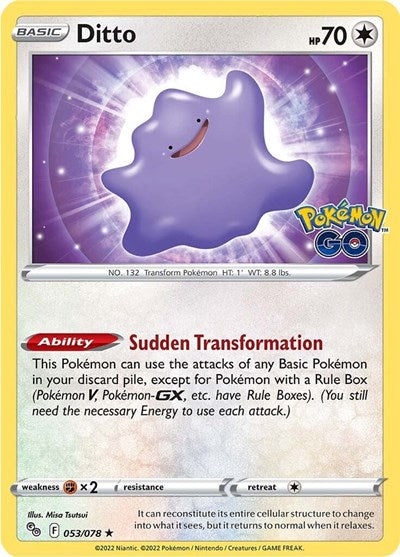 Ditto - 053/078 (Holo Rare) [PGO-053-HR]