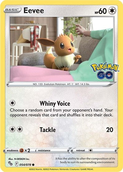 Eevee - 054/078 (Common) [PGO-054-C]