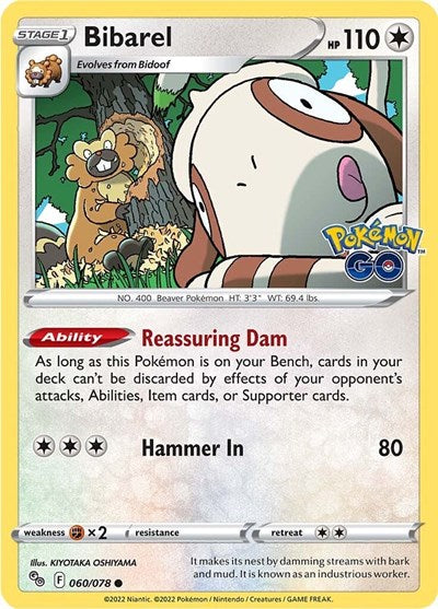 Bibarel - 060/078 (Common) [PGO-060-C]