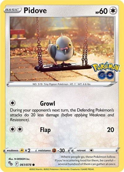 Pidove - 061/078 (Common) [PGO-061-C]