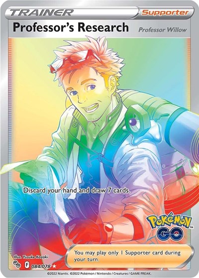 Professor's Research - 084/078 (Secret Rare) [PGO-084-SR]