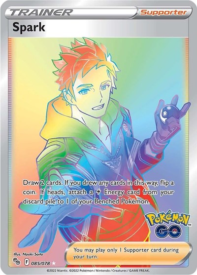 Spark - 085/078 (Secret Rare) [PGO-085-SR]