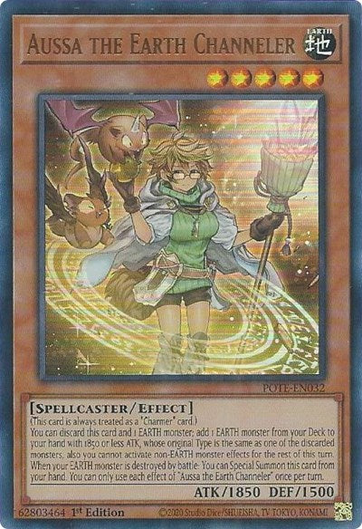 Aussa the Earth Channeler (Ultra Rare) [POTE-EN032-UR]