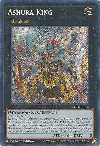 Ashura King (Secret Rare) [POTE-EN048-SeR]