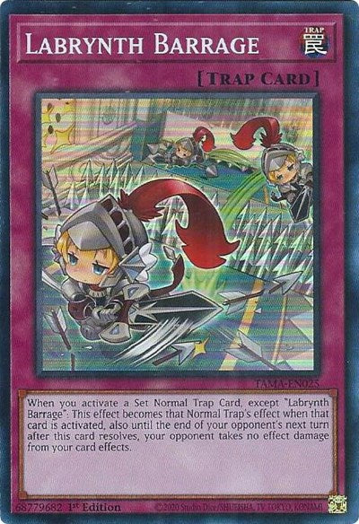 Labrynth Barrage (Super Rare) [TAMA-EN025-SuR]