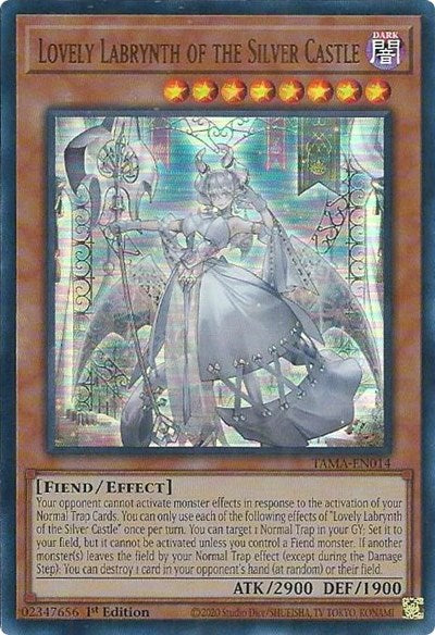 Lovely Labrynth of the Silver Castle (Ultra Rare) [TAMA-EN014-UR]