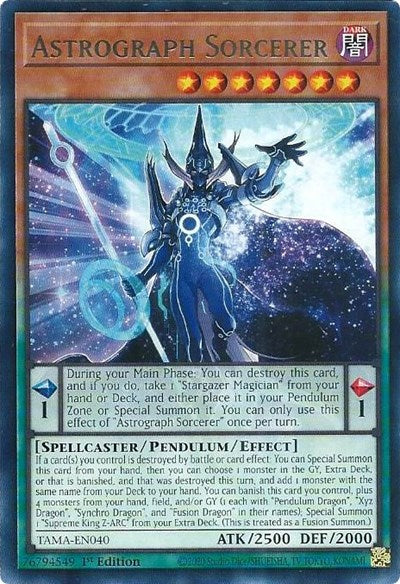 Astrograph Sorcerer (Rare) [TAMA-EN040-R]