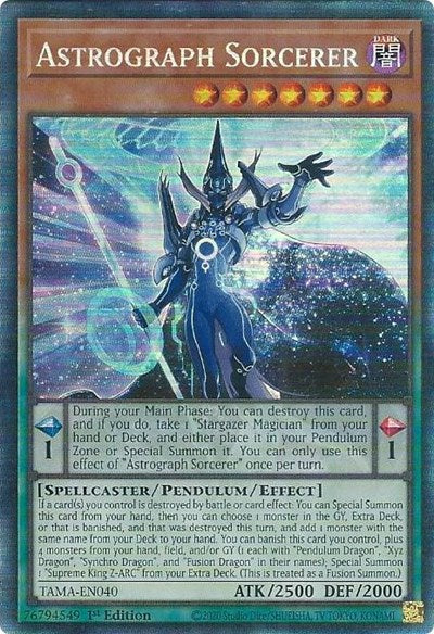 Astrograph Sorcerer (Collector's Rare) [TAMA-EN040-CR]