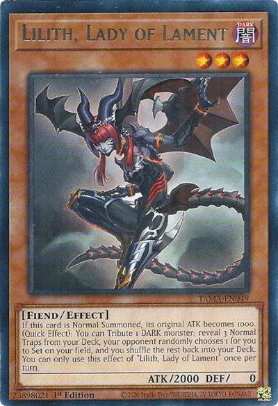 Lilith, Lady of Lament (Rare) [TAMA-EN049-R]