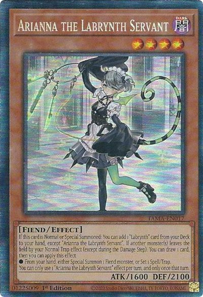 Arianna the Labrynth Servant (Collector's Rare) [TAMA-EN017-CR]