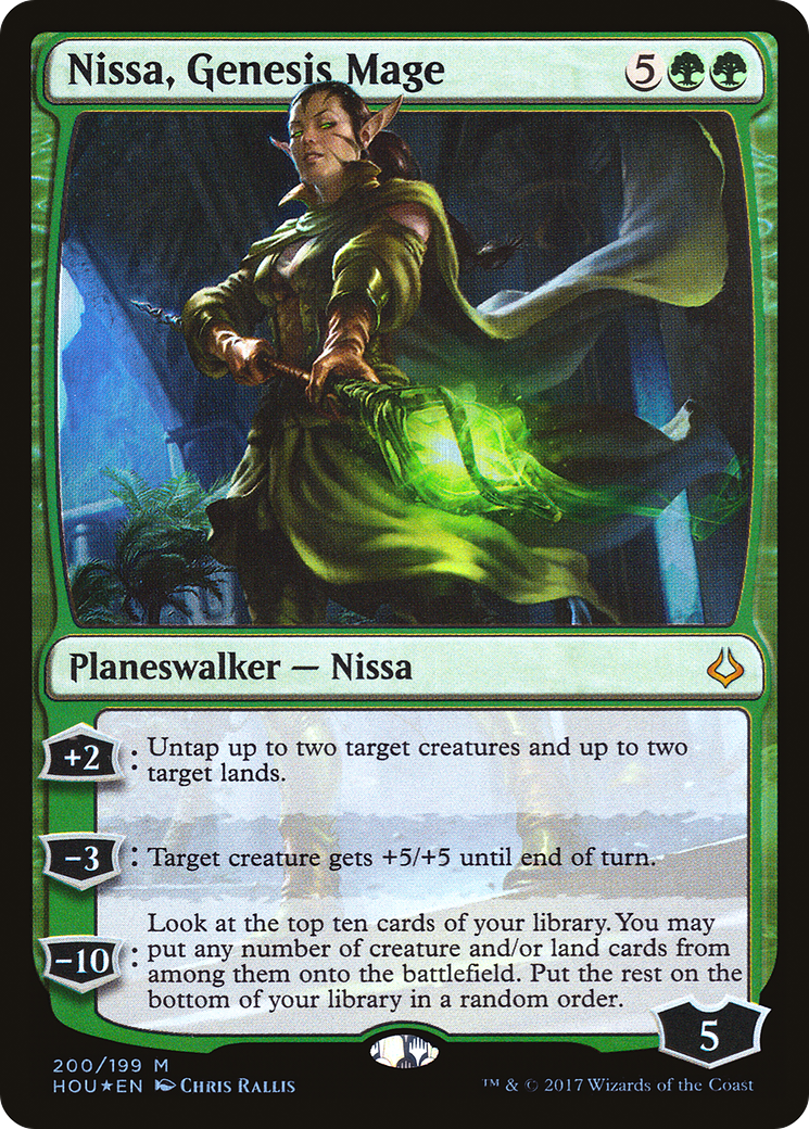 Nissa, Genesis Mage [HOU-200]