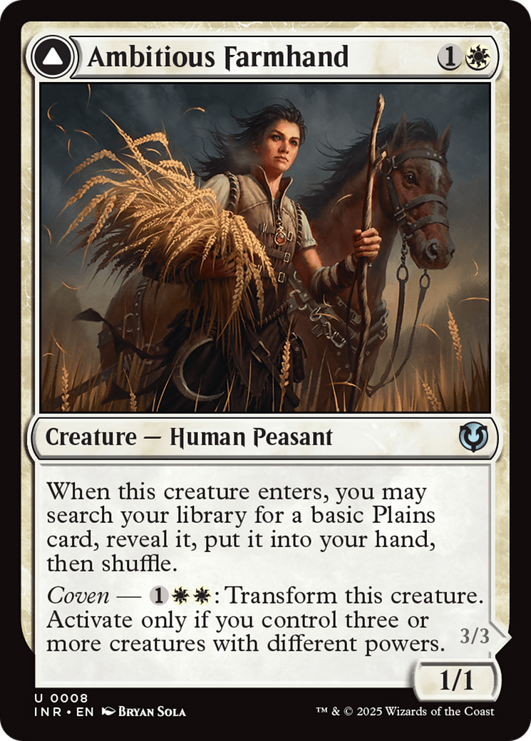 Ambitious Farmhand // Seasoned Cathar [INR-8]