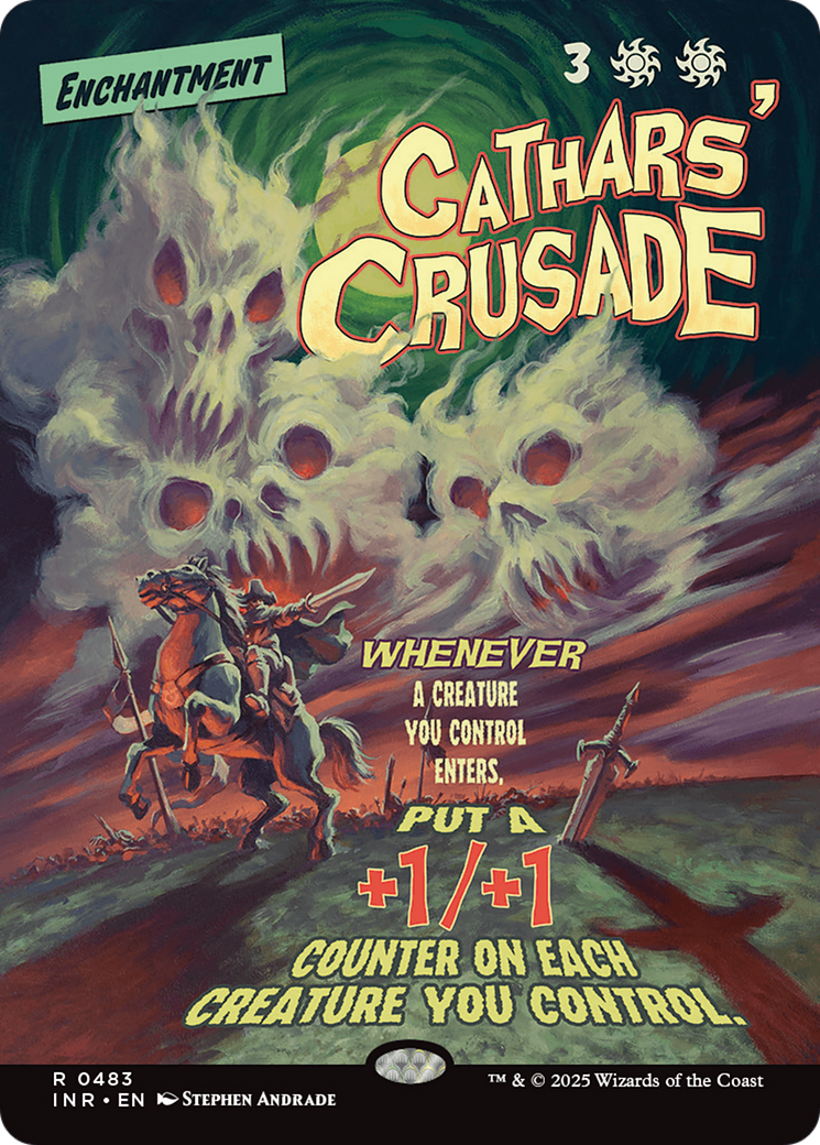 Cathars' Crusade - Borderless - Showcase - Full Art [INR-483]