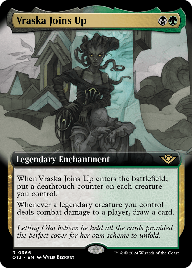 Vraska Joins Up - Extended Art [OTJ-366]