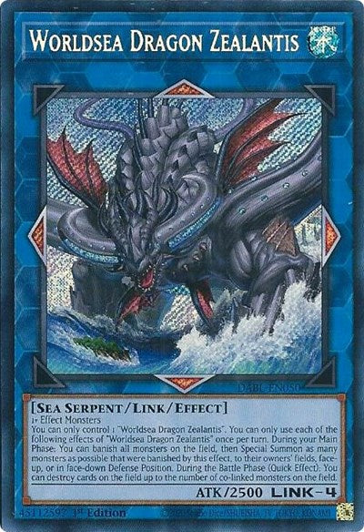 Worldsea Dragon Zealantis (Secret Rare) [DABL-EN050-SeR]