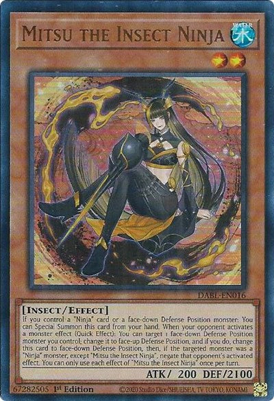 Mitsu the Insect Ninja (Ultra Rare) [DABL-EN016-UR]