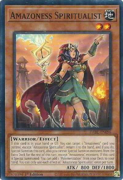 Amazoness Spiritualist (Common) [DABL-EN096-C]