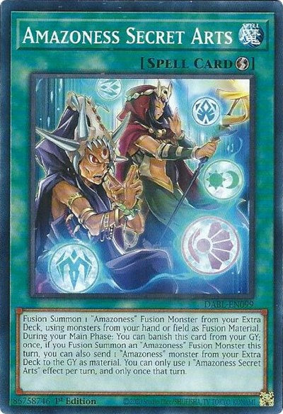 Amazoness Secret Arts (Common) [DABL-EN099-C]