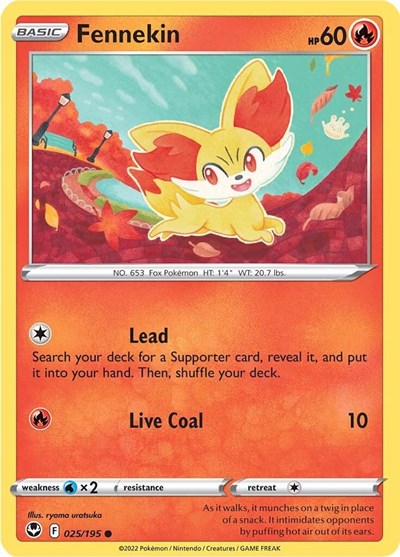 Fennekin - 025/195 (Common) [SIT-025-C]