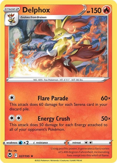 Delphox - 027/195 (Rare) [SIT-027-R]