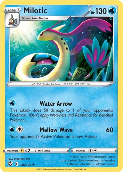 Milotic - 040/195 (Rare) [SIT-040-R]