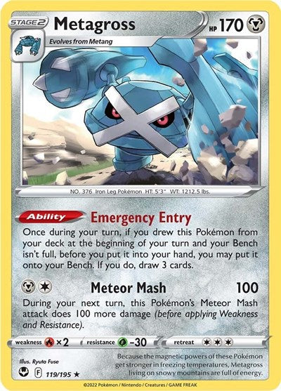 Metagross - 119/195 (Holo Rare) [SIT-119-HR]