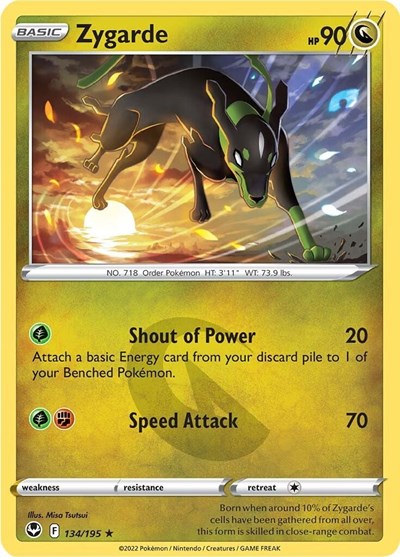 Zygarde - 134/195 (Rare) [SIT-134-R]