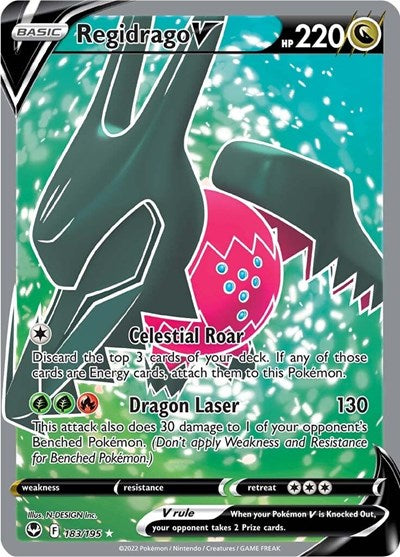 Regidrago V - 183/195 (Ultra Rare) [SIT-183-UR]