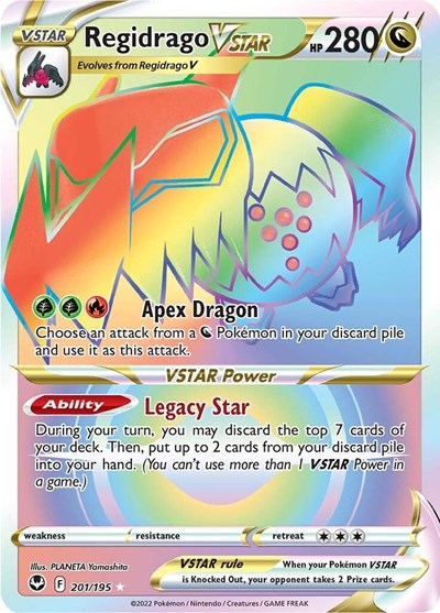 Regidrago VSTAR - 201/195 (Secret Rare) [SIT-201-SR]