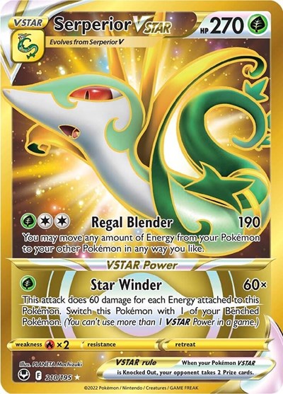 Serperior VSTAR - 210/195 (Secret Rare) [SIT-210-SR]