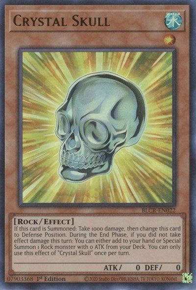 Crystal Skull (Ultra Rare) [BLCR-EN022-UR]