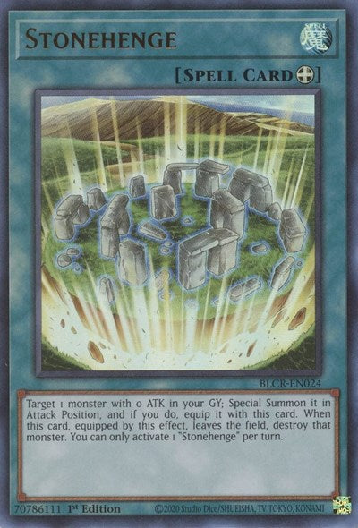 Stonehenge (Ultra Rare) [BLCR-EN024-UR]