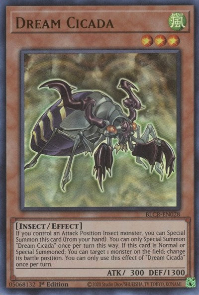 Dream Cicada (Ultra Rare) [BLCR-EN028-UR]