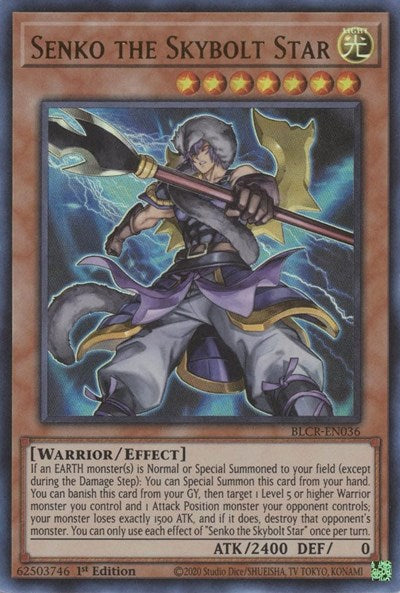 Senko the Skybolt Star (Ultra Rare) [BLCR-EN036-UR]