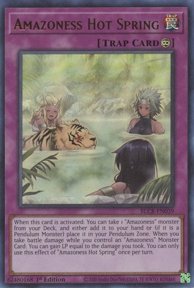 Amazoness Hot Spring (Ultra Rare) [BLCR-EN039-UR]